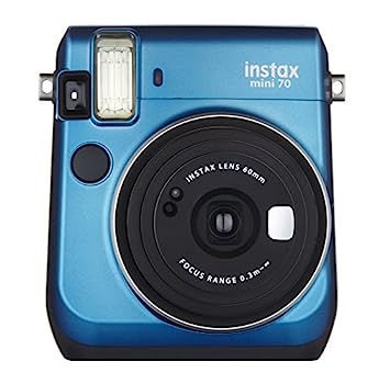 【中古】FUJIFILM インスタントカメラ チェキ instax mini 70 ブルー INS MINI 70N BLUE|IINEX