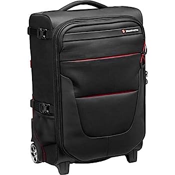 【中古】Manfrotto キャリーバッグ PL 巻き御徒面子 AIR55 27L 機内持ち込み可 三脚架据え置き可 2輪 MB PL-RL-A55