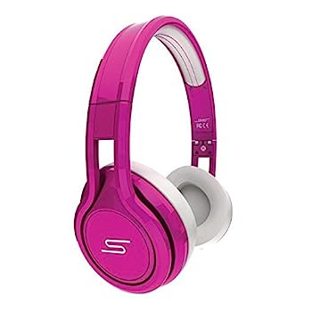 【中古】（非常に良い） SMS AUDIO ワイヤード ヘッドフォン オンイヤー型 ピンク SMS-ONWD-PNK