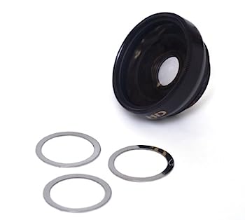 【中古】0.45?X広角レンズ(HD)クローム仕上げW/マクロ(modificationスタイル)磁気タイプfor Foscam f18910e