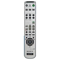 【中古】(非常に良い)SONY ソニー 純正VHSビデオデッキ用リモコン RMT-V410B|IINEX