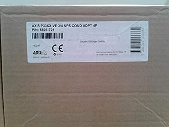 【中古】（非常に良い）アクシスコミュニケーションズ AXIS P33XX-VE 3/4 NPS コンジットアダプター4個パック 5503-721