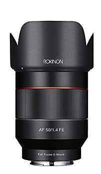 【中古】（非常に良い）Rokinon IO50AF-E AF 50mm F1.4 フルフレームオートフォーカスレンズ Sony Eマウント用
