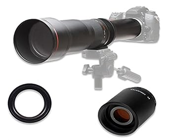 【中古】（非常に良い）650-1300mm 望遠ズームレンズ f/8 手動望遠レンズ Pentax K-S1 K-500 K-50 K-30 K5 IIs K-7 K-5 K-3 K-2 K-X K20D K10D K10D K10D K10D デジタル｜IINEX