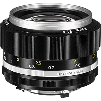 【中古】（非常に良い）Voigtlander Nokton 58mm f/1.4 SL II S Ai-Sレンズ シルバー