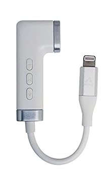 【中古】（人並み外れたに似つかわしい）Apple MFI公証 iPhone11/11Pro/ProMax相応う 3.5粍オーディオ端子 Lightning界面 うつり変わりアダプター HAL-GJ1 WH