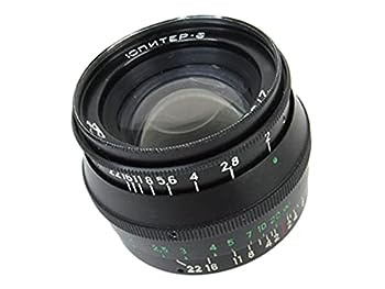 【中古】（人並み外れたに似つかわしい）※年寄りの水晶体※JUPITER-8 50粍/f2 黒いこと Lマウント 検査と修理済み