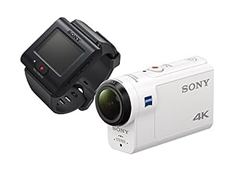 【中古】（人並み外れたに好いたらしい）SONY digital 固定ディスク video camera recorder action cam FDR-X3000R (White) (Japan domestic model) [並行輸入品]