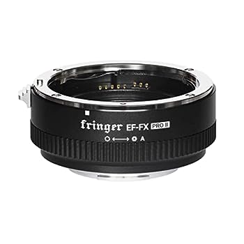 【中古】（人並み外れたに好いたらしい）Fringer (フリンガー) FR-FX2 スマートマウントアダプター (加農砲EFマウント水晶体 → 富士フイルムXマウントうつり変わり） 陰電子接合点付き添い人、絞りリン 家電-その他
