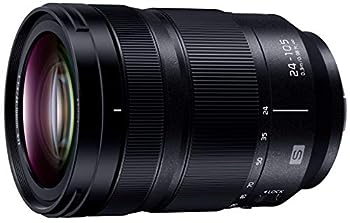 【中古】(非常に良い)パナソニック 標準ズームレンズ フルサイズミラーレス一眼 Lマウントシステム用 ルミックス LUMIX S 24-105mm F4 MACRO O.I.S. ブラック S-R2410|IINEX