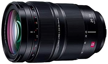 【中古】（非常に良い）パナソニック 大口径標準ズームレンズ フルサイズミラーレス一眼 Lマウントシステム用 ルミックス LUMIX S PRO 24-70mm F2.8 ブラック S-E2470｜IINEX