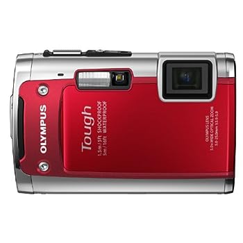 【中古】（人並み外れたに似つかわしい）OLYMPUS 雨合羽デジタル写真機 TOUGH TG-610 赤いこと 5m雨合羽 1.5m耐落下ぼうぜん自失 -10℃耐低温 1400万絵素 3D写真絵役立つこと Eye-Fi歌留多相応う TG-610 RED