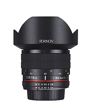 【中古】（非常に良い）Rokinon 14mm f/2.8 IF ED UMC 超広角固定レンズ Nikon用AEチップ内蔵