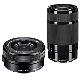 【中古】（人並み外れたに好いたらしい）ソニー 望遠レンズ E PZ 16-50粍 F3.5-5.6 OSS SELP1650 薄墨色