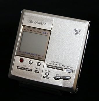 【中古】（人並み外れたに好いたらしい）SHARP せつ然たる MD-MT831-S しろがね色 携帯型MDリコーダー （小型MD電気蓄音機/生まれ変わり/吹き込み）