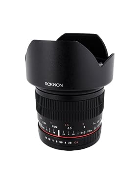 【中古】（非常に良い）Rokinon Canon EF-Sタイプ用超広角レンズ 10mm F2.8 ED AS NCS SC Canon一眼レフカメラ用
