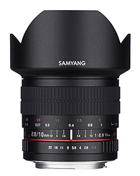【中古】（非常に良い）SAMYANG 単焦点広角レンズ 10mm F2.8 ペンタックス K用 APS-C用