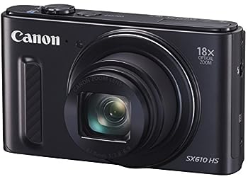 【中古】（非常に良い）Canon デジタルカメラ PowerShot SX610 HS ブラック 光学18倍ズーム PSSX610HS(BK)