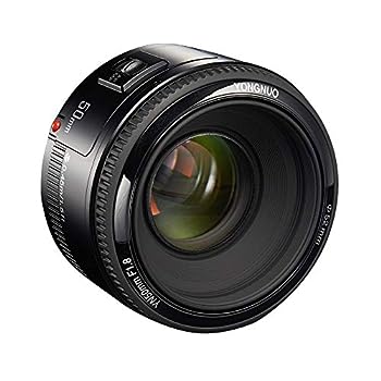 【中古】（非常に良い）YONGNUO製 AF 50mm f1.8 大口径 オートフォーカス レンズ canon 350D 450D 500D 600D 1D Mark II 1D Mark IIIなどに対応｜IINEX