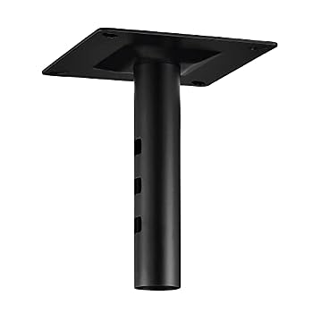 【中古】（非常に良い）ハヤミ工産 テレビ天吊金具 スラブ取付金具 CHシリーズ用 ブラック CH-1B
