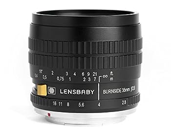 【中古】（非常に良い）Lensbaby Burnside 35?For Fuji X