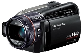 【中古】（非常に良い）パナソニック デジタルハイビジョンビデオカメラ ブラック HDC-HS300-K