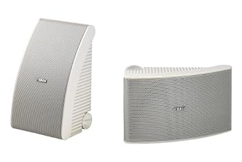 【中古】(非常に良い)ヤマハ YAMAHA 全天候型スピーカー 小型設備用取付金具付 ホワイト (1ペア) NS-AW592W|IINEX