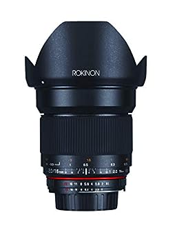 【中古】(非常に良い)ROKINON 16MFX CAMERA LENS 16MM F2.0 ULTRA WIDE ANGLE LENS