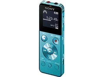 【中古】（人並み外れたに似つかわしい）SONY ステレオ集積回路リコーダー FMラジオ受信機付 4GB 青み ICD-UX543F/L