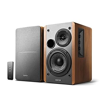 【中古】（非常に良い）Edifier R1280T 2ウェイブックシェルフスピーカー2台1組 -アンプ内蔵 アクティブスピーカー ニアフィールド スタジオモニタースピーカー木製42W