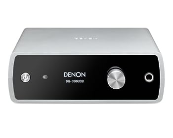 【中古】（非常に良い）Denon USB-DAC ヘッドホンアンプ ハイレゾ音源対応 シルバー DA-300USB-S
