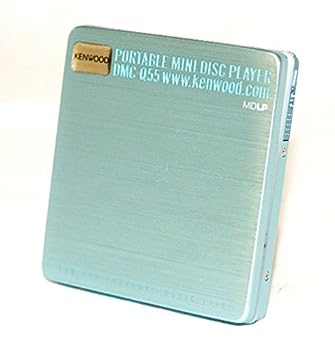 【中古】（人並み外れたに好いたらしい）KENWOOD ケンウッド DMC-Q55-L 青味 携帯型MD電気蓄音機 MDLP相応う （MD生まれ変わり専用機/MDウォークマン）