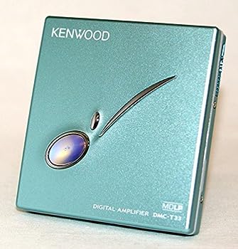 【中古】（人並み外れたに好いたらしい）KENWOOD ケンウッド JVC DMC-T33-L 青味 携帯型MD電気蓄音機（MD生まれ変わり専用機/MDウォークマン）