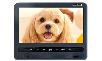 【中古】（非常に良い）ポータブルDVDプレーヤー 9インチ 車載 リージョンフリー CPRM 液晶 ヘッドレスト 取付キッド USB SD CDプレーヤー [DV090B]