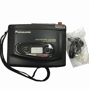 【中古】（非常に良い）Panasonic ポータブルミニカセットレコーダー RQ-L400-K ブラック｜IINEX