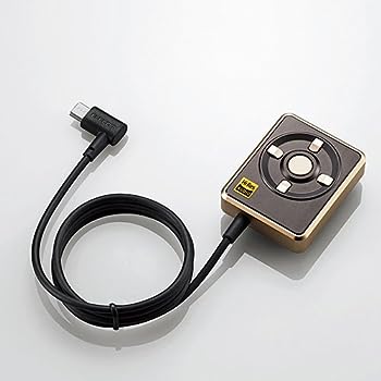 【中古】（非常に良い）エレコム ハイレゾ DAC for Android microUSB オーディオアダプター ゴールド イヤホン付 EHP-CHR192GD