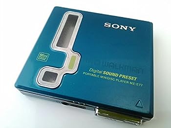 【中古】(非常に良い)MZ-E77 ブルー SONY ポータブルMDプレーヤー