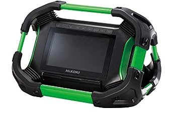 【中古】(非常に良い)HiKOKI(ハイコーキ) 18V コードレスラジオ付テレビ 充電式 Bluetooth機能搭載 AC100V使用可 リチウムイオン電池、充電器付 UR18DSML(LSG)|IINEX