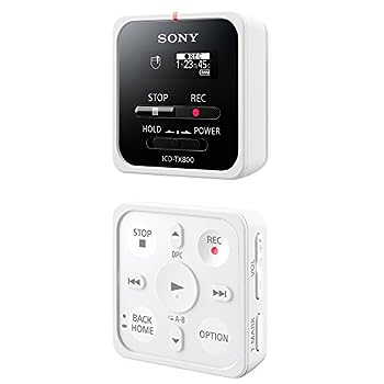 【中古】（非常に良い）ソニー ICレコーダー 16GB ICD-TX800 : 小型サイズ リニアPCM/遠隔録音対応 リモコン付属 2017年モデル ホワイト ICD-TX800 W