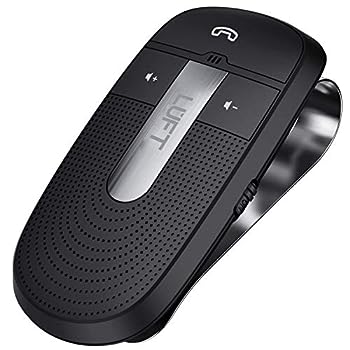 【中古】（非常に良い）LUFT(ルフト) ハンズフリー Bluetooth 4.1 携帯電話 車載 ワイヤレススピーカー 日本語音声 ボイスアンサー 自動電源機能 スピーカーフォン LUFT