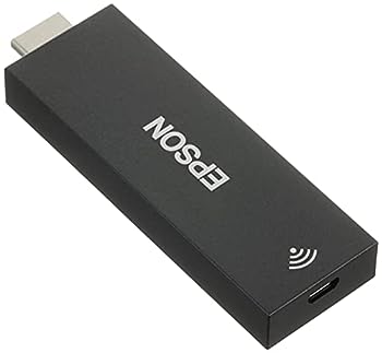 【中古】(非常に良い)エプソン ドリーミオ ホームプロジェクター Android TV端末 ELPAP12