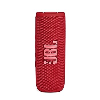 【中古】（非常に良い）JBL FLIP6 Bluetoothスピーカー 2ウェイ・スピーカー構成/USB C充電/IP67防塵防水/パッシブラジエーター搭載/ポータブル レッド JBLFLIP6RED