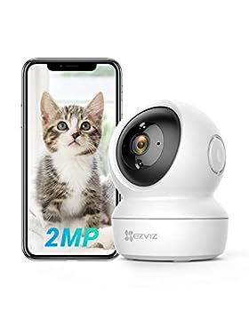 【中古】（非常に良い）EZVIZ 防犯カメラ 1080P 屋内 監視カメラ WiFi ネットワークカメラ ペットカメラ ベビー 老人 ペット 見守り ウェブカメラ スマートナイトビジョ