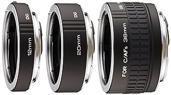 【中古】(非常に良い)Kenko 接写リング デジタル接写リングセット キヤノン EOS EF/EF-Sマウント用 フルサイズ対応 12mm/20mm/36mmセット 833353|IINEX