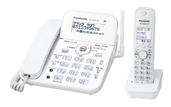 【中古】(非常に良い)パナソニック RU・RU・RU デジタルコードレス電話機 子機1台付き 1.9GHz DECT準拠方式 ホワイト VE-GD31DL-W|IINEX