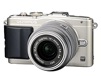 【中古】（非常に良い）OLYMPUS ミラーレス一眼 PEN Lite E-PL6 レンズキット シルバー E-PL6 LKIT SLV