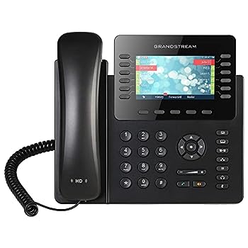 【中古】（人並み外れたに好いたらしい）Grandstream GXP2170 IP電話 6-SIP 12-Line 大型色合い液晶 PoE []