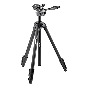 【中古】（非常に良い）Velbon ファミリー三脚 M45 4段 レバーロック 脚径20mm 小型 3Way雲台 クイックシュー対応 アルミ脚 446626
