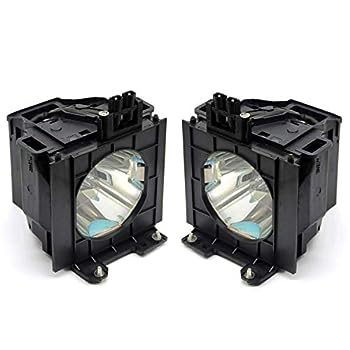 【中古】（人並み外れたに好いたらしい）Rich Lighting 映写機 取り替えっこ用 照明ランプ ET-LAD55, ET-LAD55AW, ET-LAD55W, ET-LAD55LW (2灯書き割り) PANASONIC パナソニック TH-D5500, TH-
