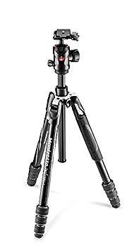 【中古】（非常に良い）Manfrotto 三脚 BefreeGT アルミニウム 4段 自由雲台 T三脚キット MKBFRTA4GT-BH｜IINEX
